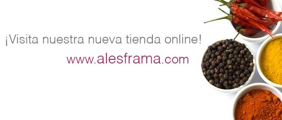 Alesframa Gran variedad de especias, condimentos y Tés Hostelería Málaga